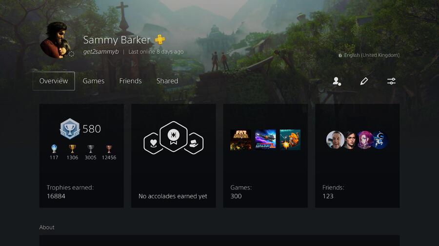 PS5 has a new user profile page with some exciting features, such as an overall playtime tracker and a new Accolades system.