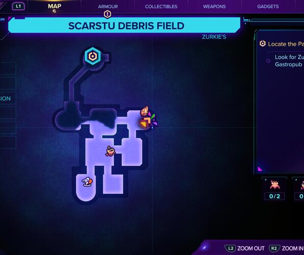 Ratchet & Clank: Rift Apart: Scarstu Debris Field (Zurkie's) - All Collectibles: Spybots, Gold Bolts, Armour, CraiggerBears 4