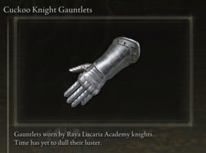 Elden Ring: All Full Armour Sets - Cuckoo Knight Set - Cuckoo Knight Gauntlets