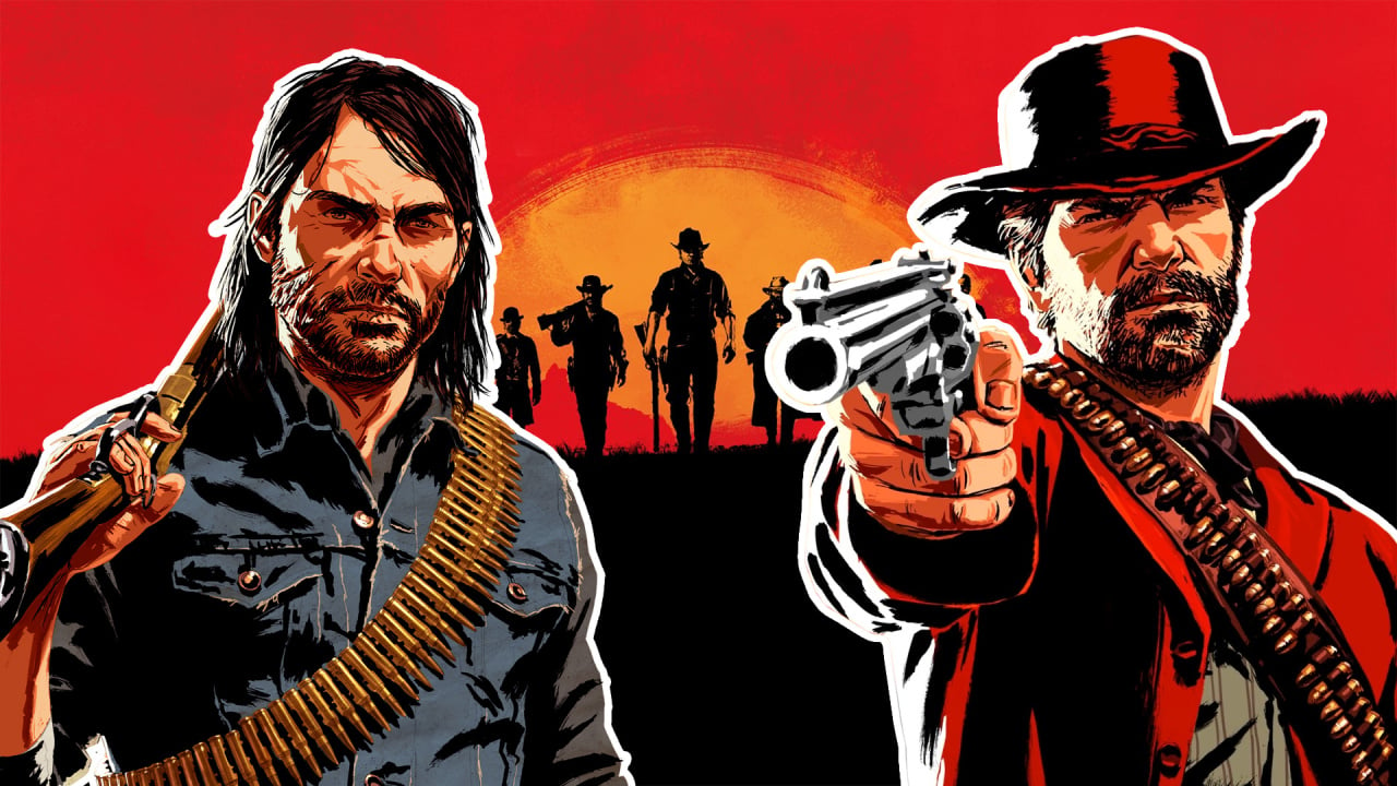 Red Dead Arthur Morgan, John Marston and Red Harlow Remastered