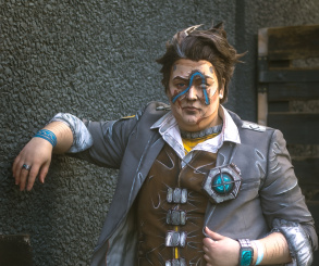 Failgamer as Handsome Jack from Borderlands 2, photo by Ohnoitsjadephotography