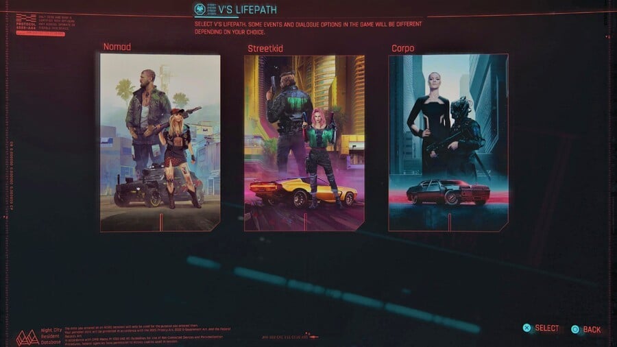 Cyberpunk 2077 Lifepath Guide