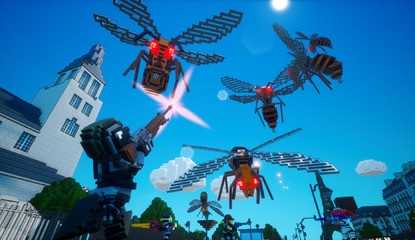 Earth Defense Force: World Brothers Brings Block-Based Bugs to PS4 in May