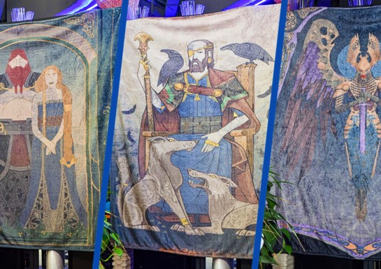 Boy, We're Warming to These Official God of War Ragnarok Winter Blankets