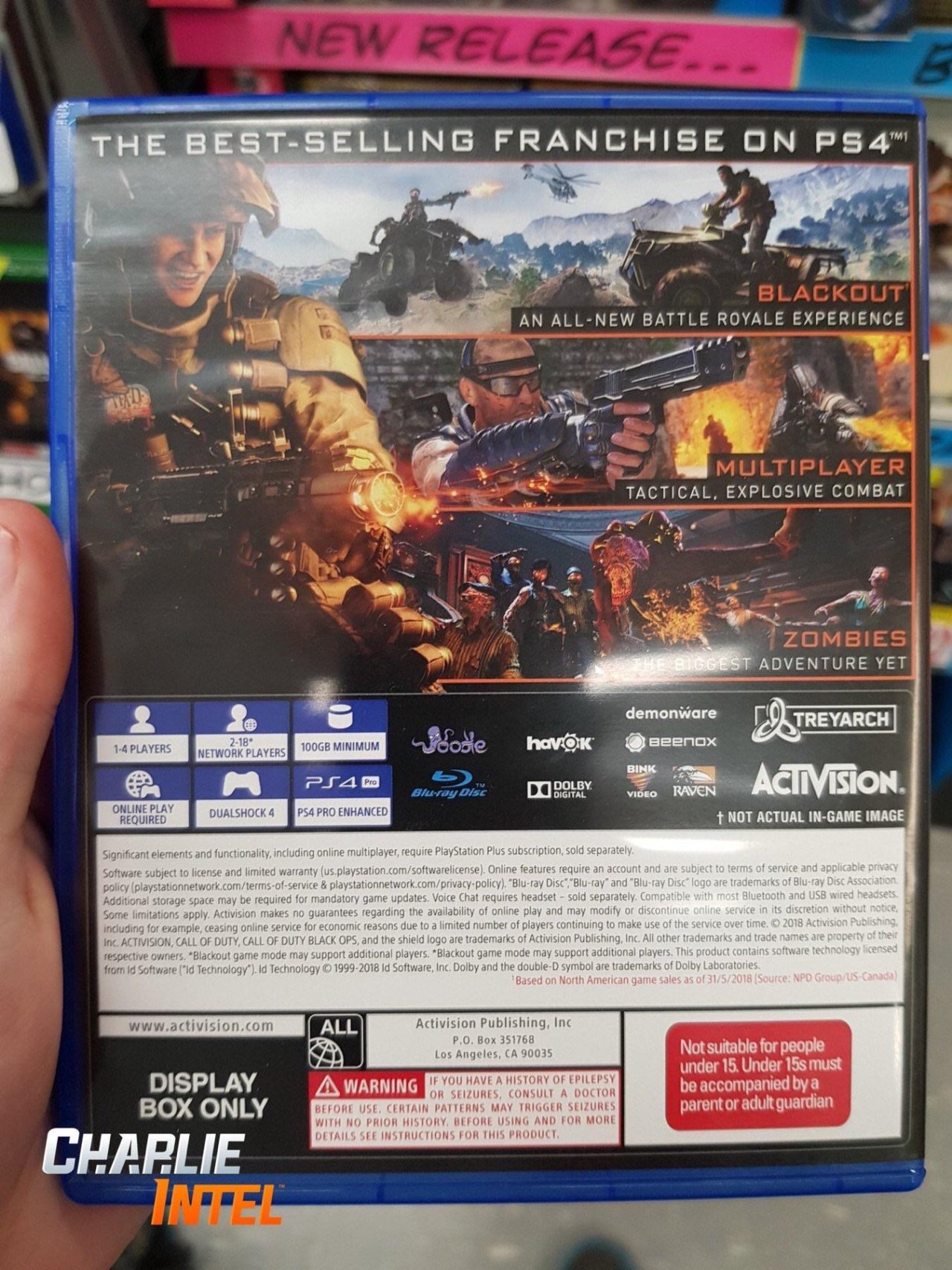 call of duty black ops 4 for playstation 4