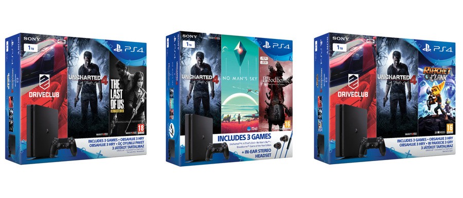 PS4 PlayStation 4 Hardware Bundle Europe 1