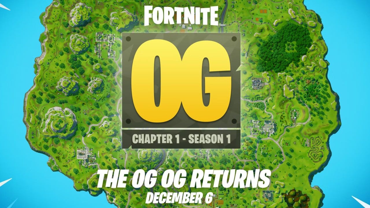 Fortnite OG Sticks Around As Permanent Mode from 6th December