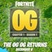 Fortnite OG Sticks Around As Permanent Mode from 6th December