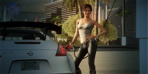 Attractive Video Game Character Is Based On Attractive Real-Life Lady.