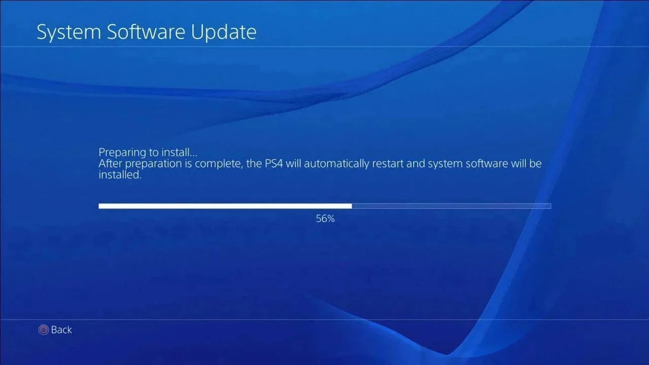 ps4 update file for reinstallation download