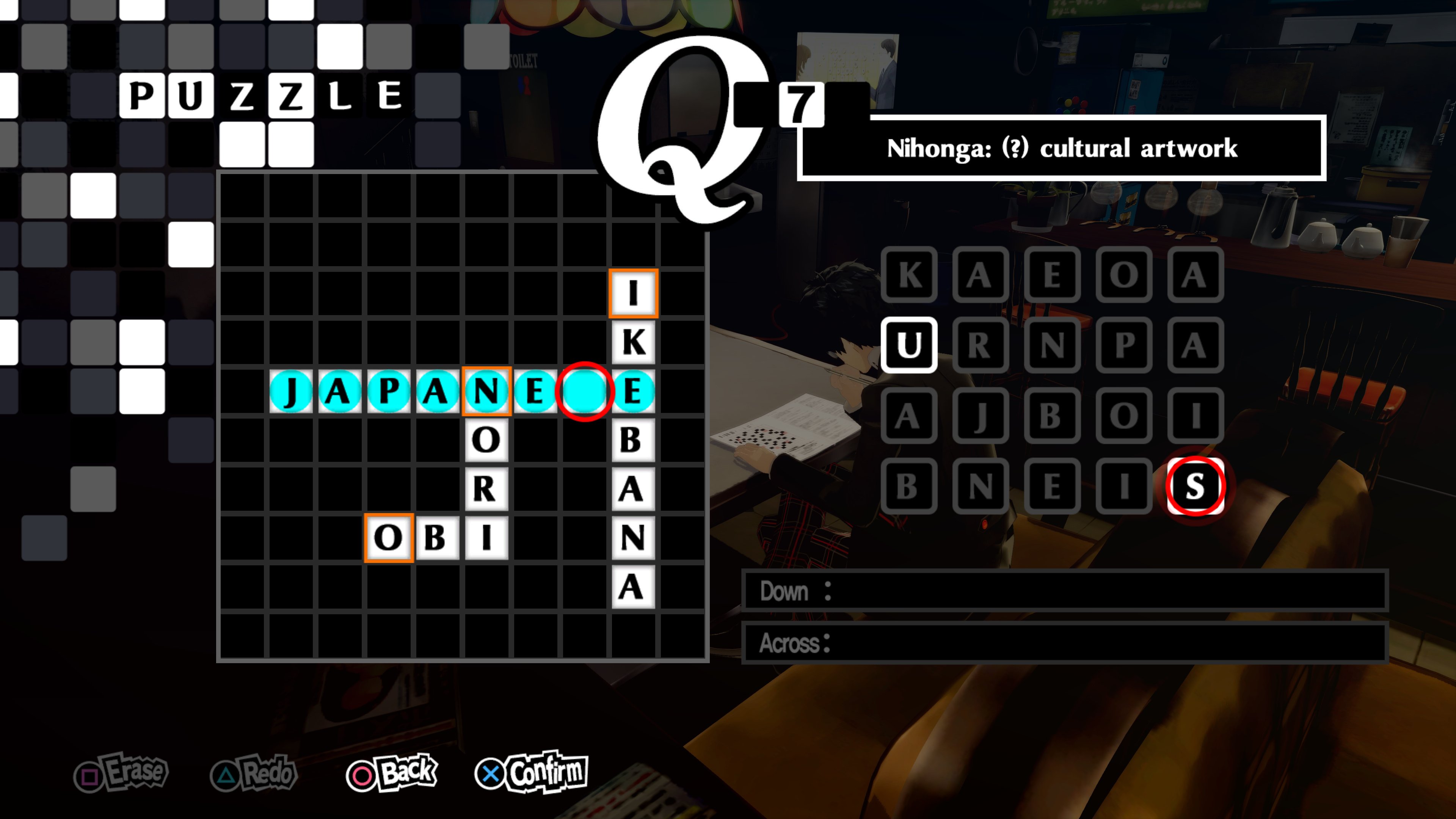 persona 5 royal crossword