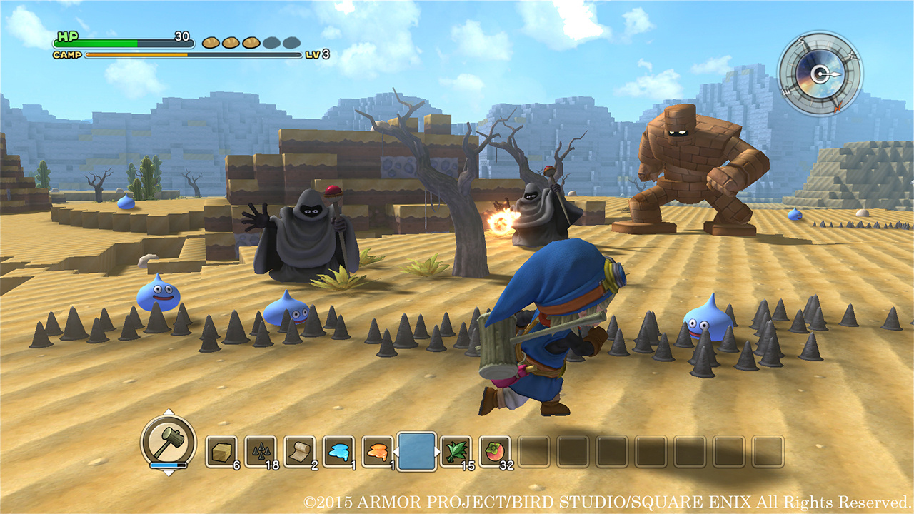 Here S Your First Look At The Minecraft Like Dragon Quest Builders On Ps4 Push Square