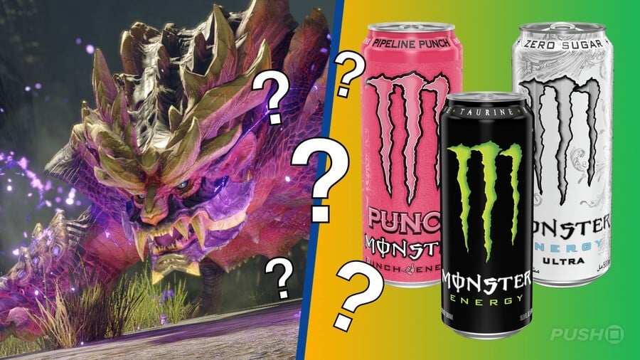 Acak: Monster Energy Berpikir Anda Mungkin Membingungkan Minumannya dengan Monster Hunter
