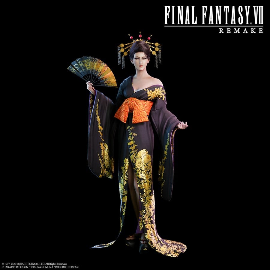 Final Fantasy VII Remake Character Art Madam K