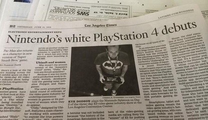 LA Times Thinks That Nintendo Made the White PS4