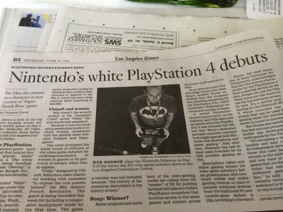 LA Times PS4