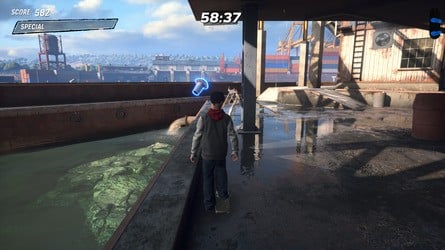 Tony Hawk's Pro Skater 3 + 4: Shipyard Walkthrough - All Park Goals and Collectibles 22