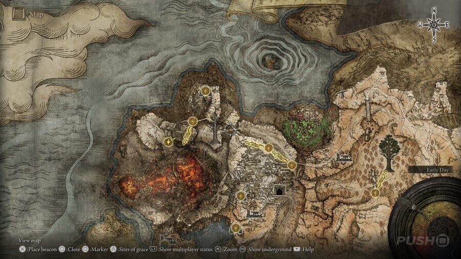 Altus Plateau Key Map