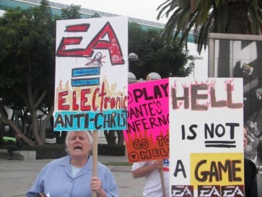 EA Protestors