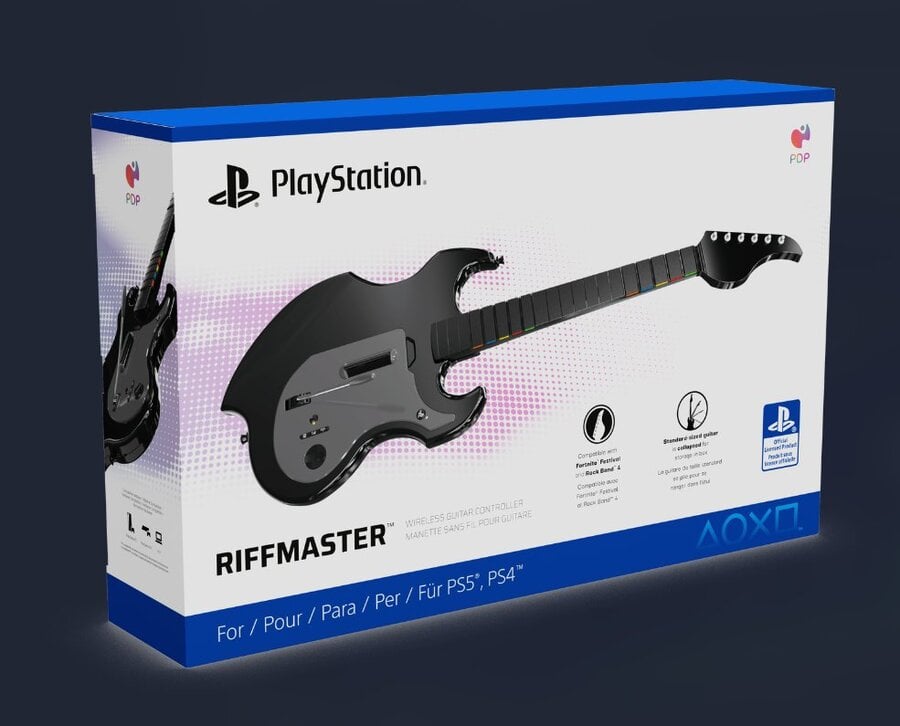 New Guitar Controller for Fortnite Festival, Rock Band 4 Revealed for