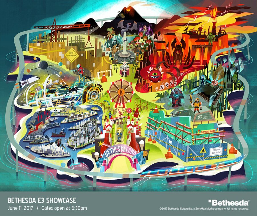 Bethesdaland E3 2017 PS4 PlayStation 4 1