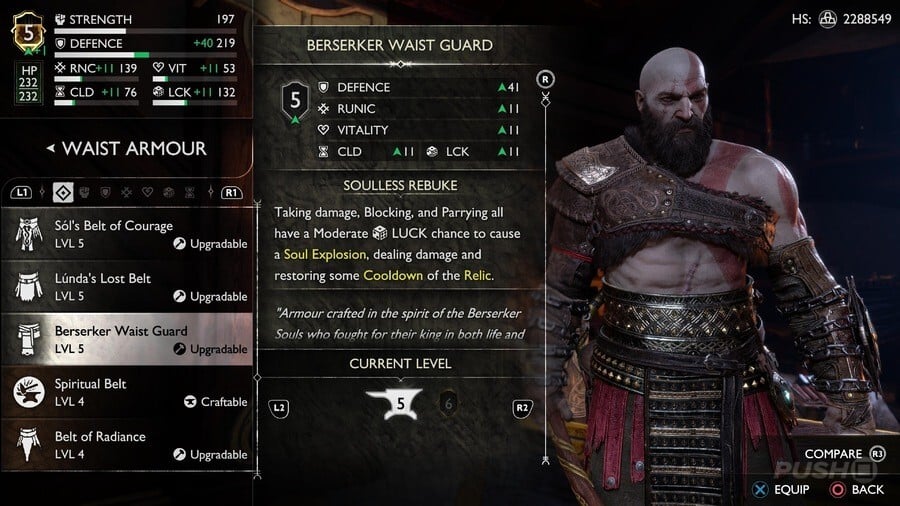 God of War Ragnarok: All Waist Armour Locations and Upgrades 22