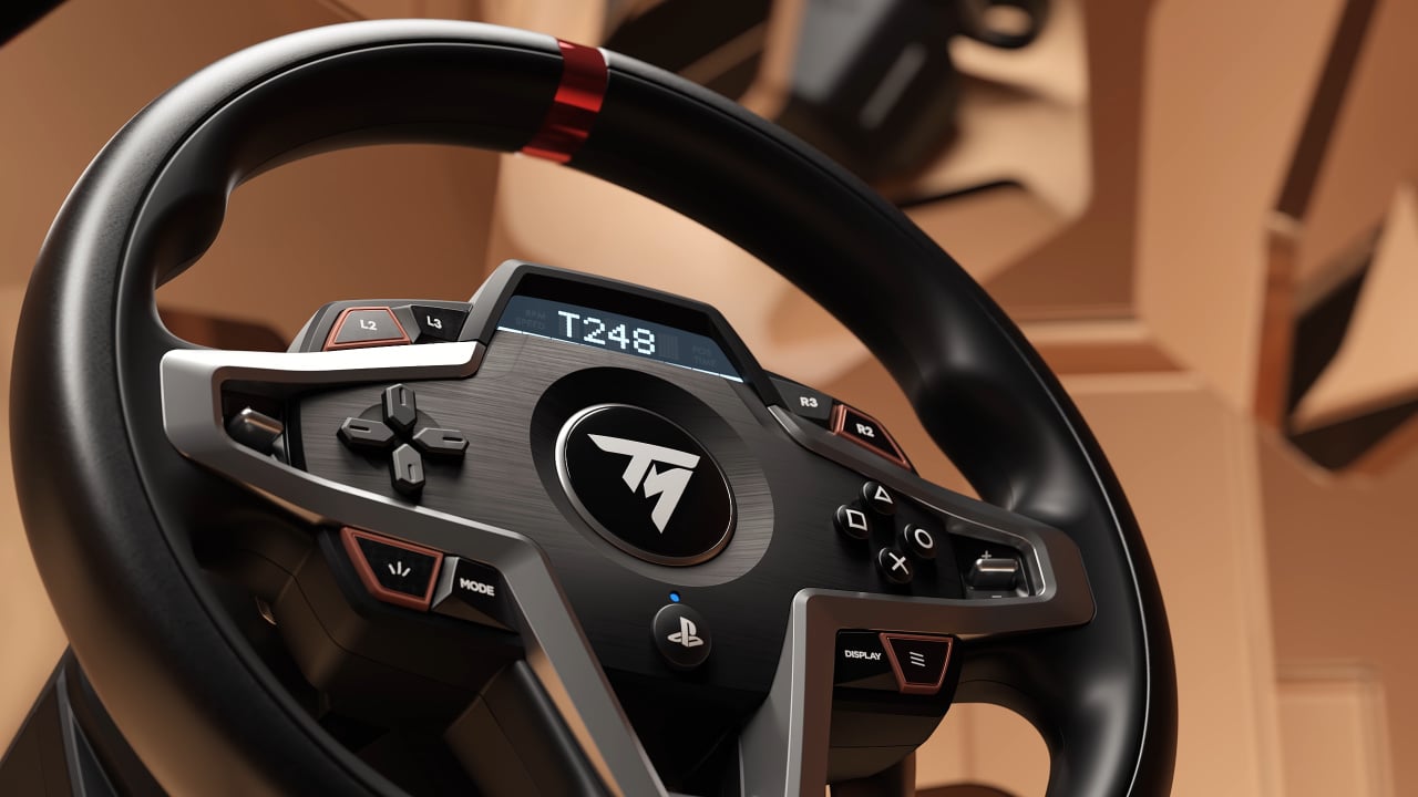 The Thrustmaster T248 racing wheel just took its first price cut ever