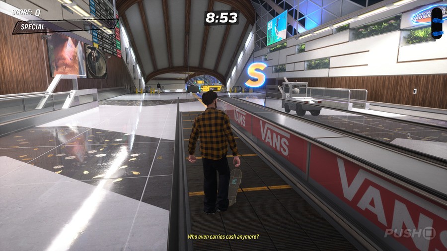 Tony Hawk's Pro Skater 3 + 4: Airport Walkthrough - All Park Goals and Collectibles 3