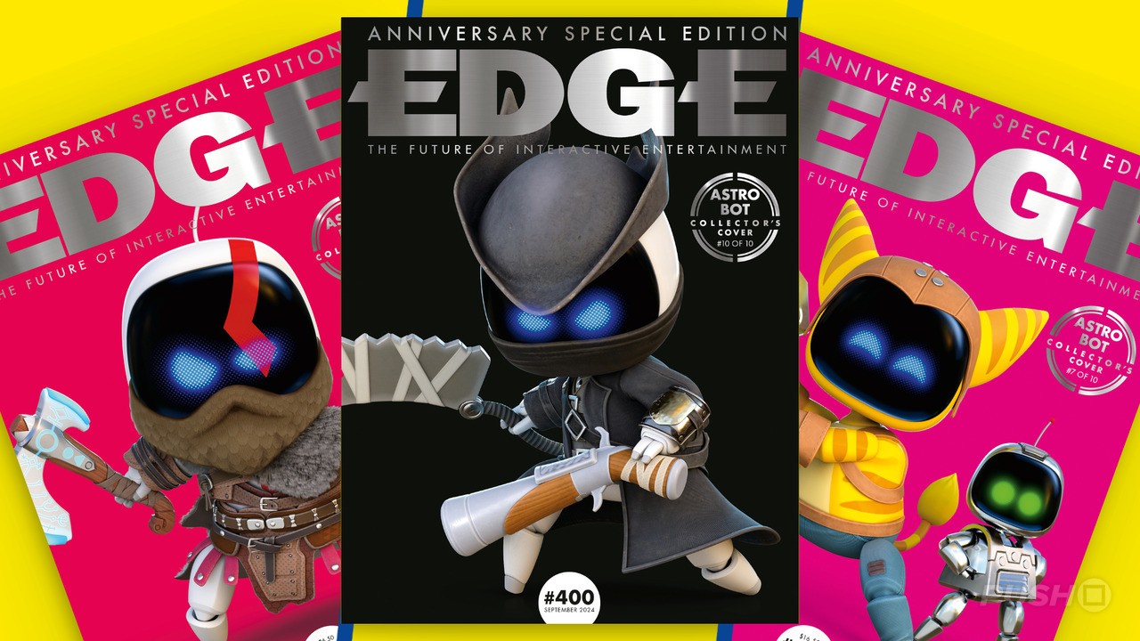Astro Bot zdobi 400. numer magazynu EDGE, składając hołd 10 ikonom PlayStation