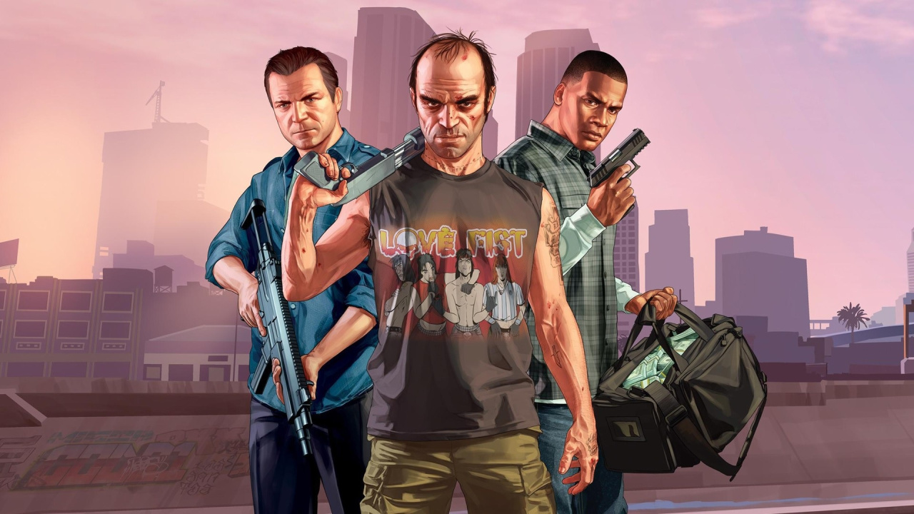 The UK's best-selling Grand Theft Auto games