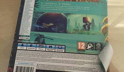 Sony Comments on No Man's Sky PS4 Sticker Gaffe