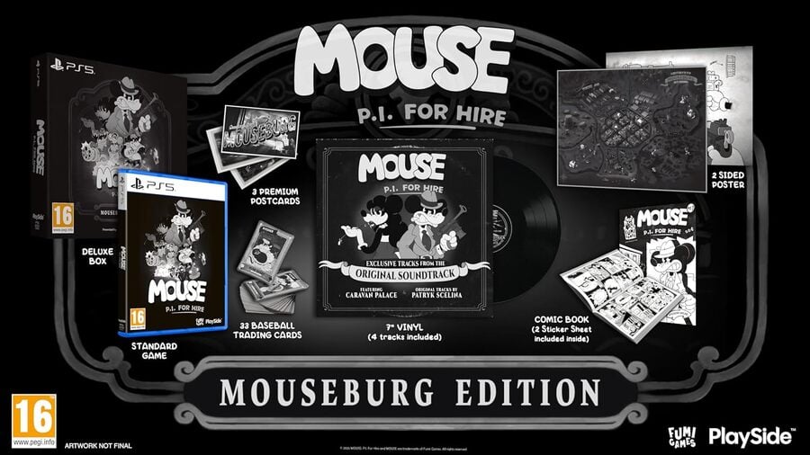 Mouse: P.I. For Hire Surpasses One Million Copies Sold as It Launches Physical Edition on PS5 2