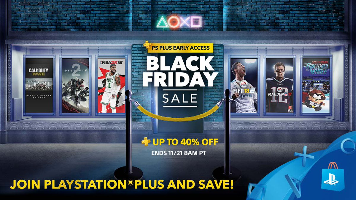 A Black Friday Já Começou Na PlayStation Store