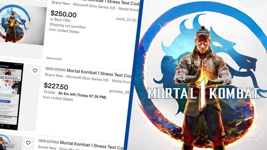 Mortal Kombat 1 PS5 Online Stress Test PlayStation 1