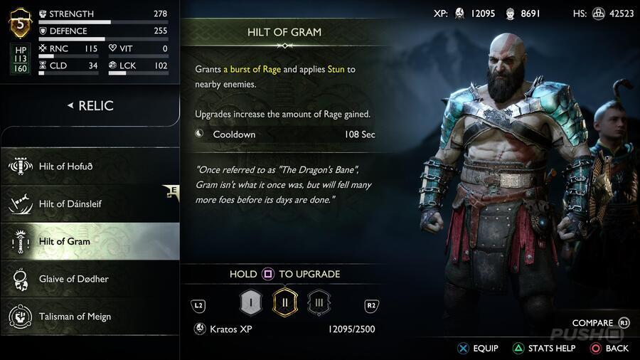 God of War Ragnarok: All Relics and Sword Hilts Locations 2