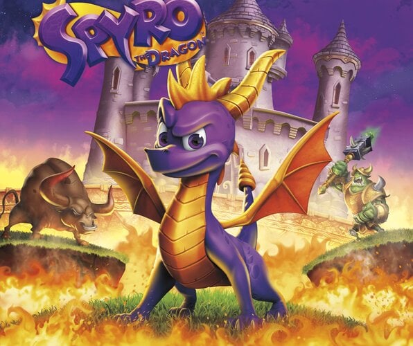 Spyro: Reignited Trilogy Art PS4 PlayStation 4