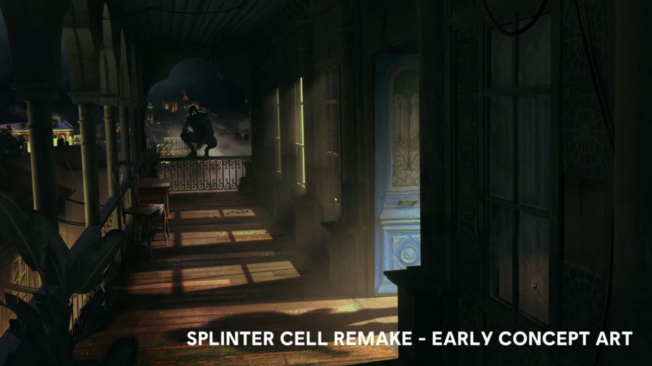 Ubisoft Shares Early Splinter Cell PS5 Remake Concept Art