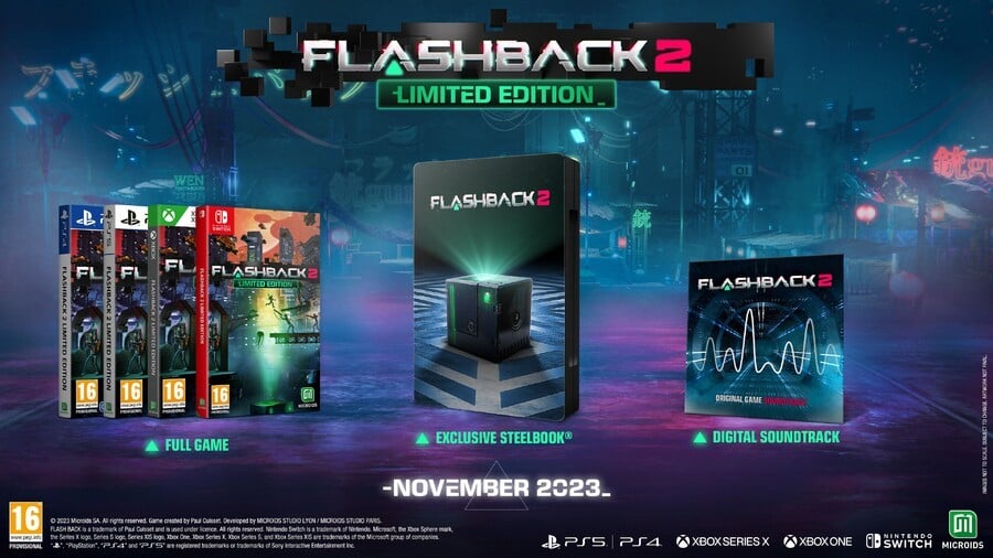 Flashback 2 Will Fade to Black in November 2023 on PS5, PS4 2