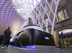 Sony Erects Giant PlayStation VR Headset at King's Cross in London