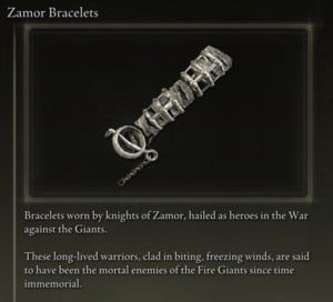 Elden Ring: All Full Armour Sets - Zamor Set - Zamor Bracelets