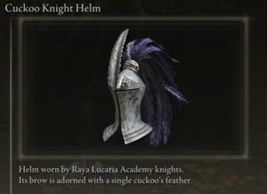 Elden Ring: All Full Armour Sets - Cuckoo Knight Set - Cuckoo Knight Helm
