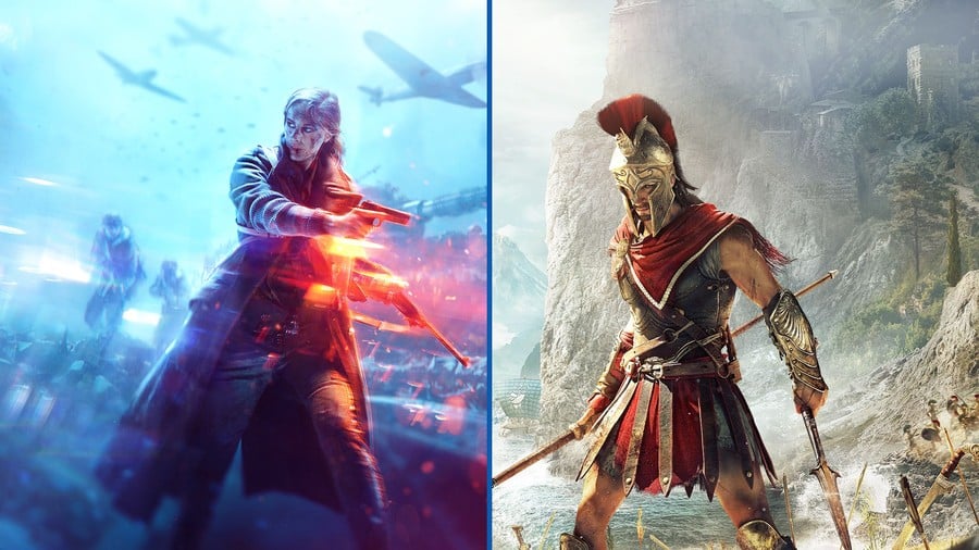 Battlefield V Assassin's Creed Odyssey PS4 PlayStation 4 Double Packs Black Friday 2018