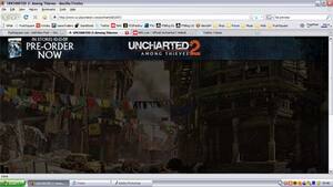 The Official Uncharted 2 Among Thieves Website Is Now Open.