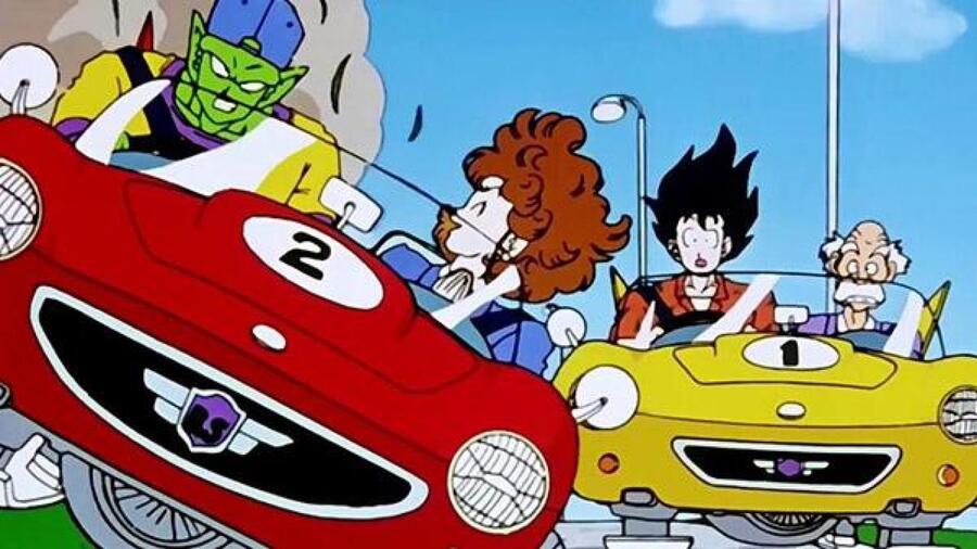 dragon ball son driving school