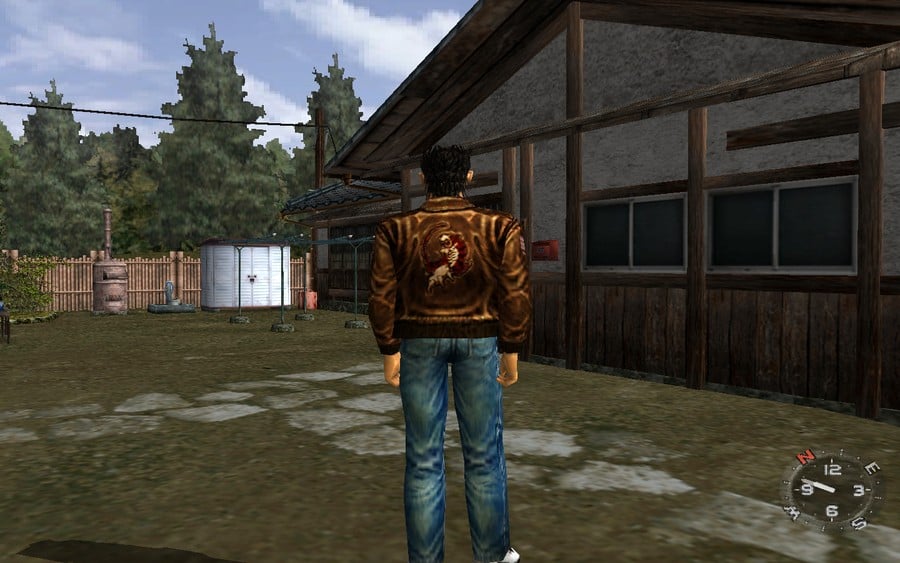 Shenmue How to Find the Flashback in the Yard Guide 1