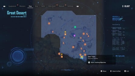 Stellar Blade: Great Desert Walkthrough - Cans, Design Patterns, Beta Cores, Body Cores, Exospines, Passcodes, Camps 43