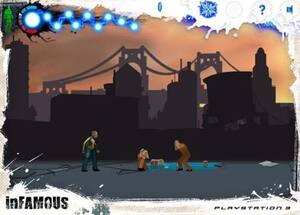 Ever Wondered What inFamous Would Look Like If It Were A Flash Game?