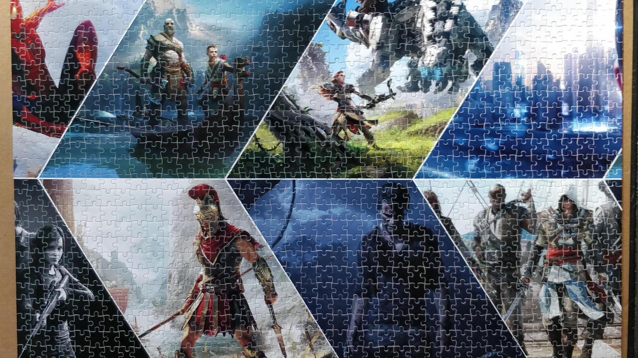 Random: PlayStation Fan Designs Epic 1000 Piece Puzzle Of Their ...