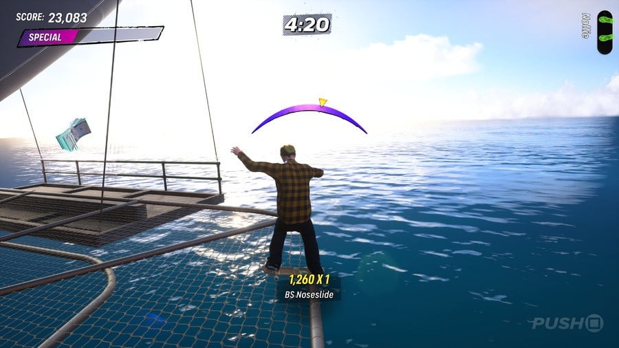 Tony Hawk's Pro Skater 3 + 4: Cruise Ship Walkthrough - All Park Goals and Collectibles 28