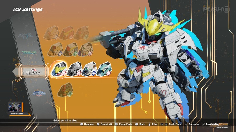 SD Gundam Battle Alliance All mobile suits